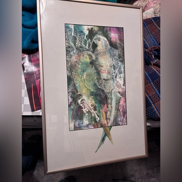 Original Watercolor By Doris Britt - Signed